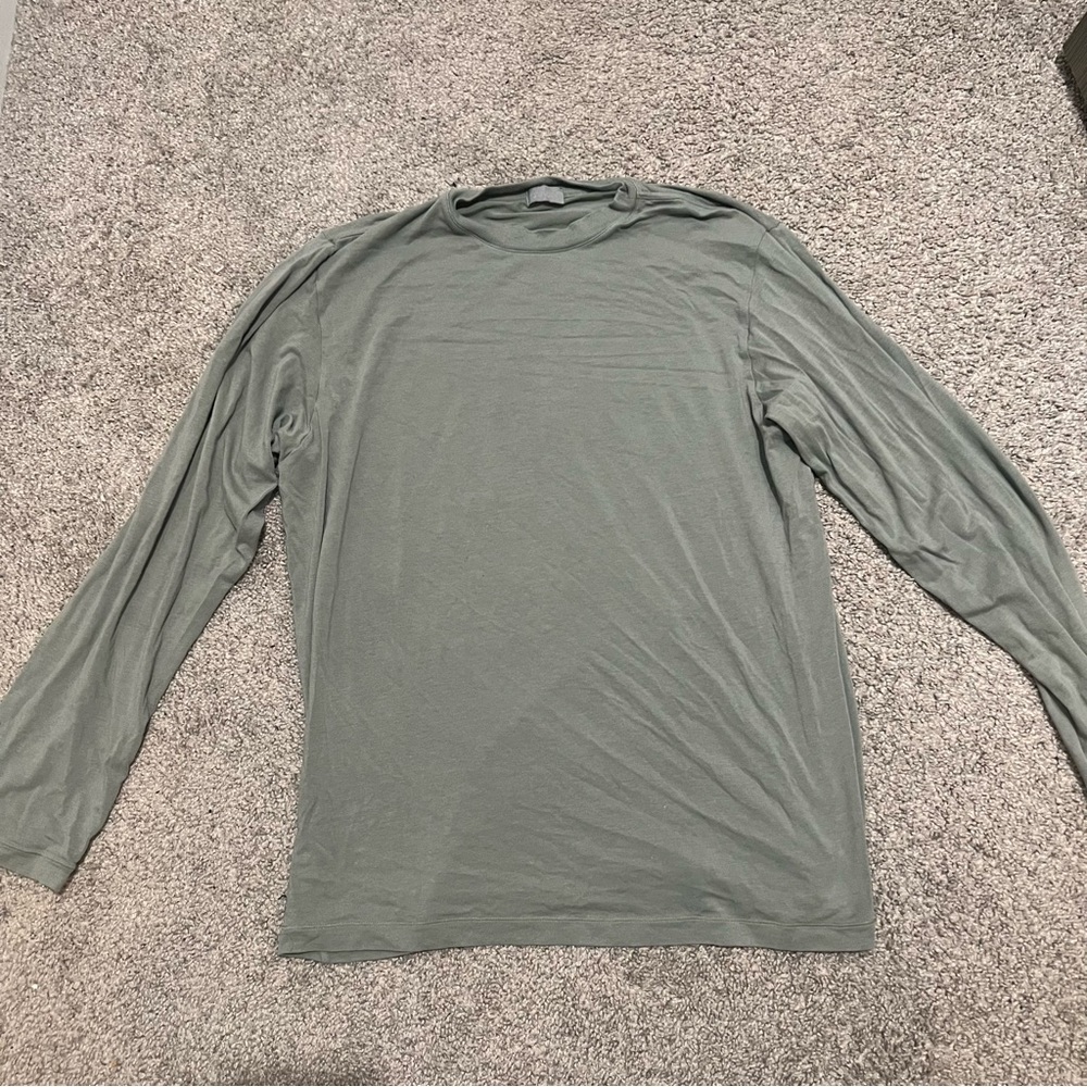 Skims Boyfriend collection long sleeve tee